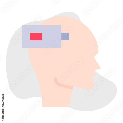 Apathy icon single vector illustration