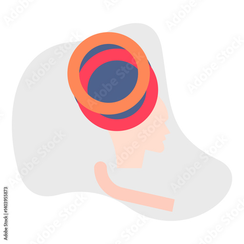 Anxiety Disorder icon single vector illustration