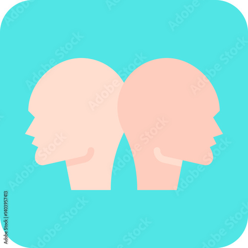 Bipolar Disorder icon single vector illustration