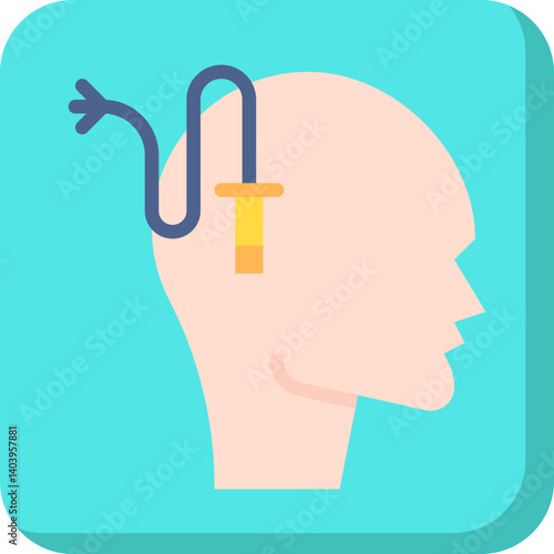 Sadistic Personality Disorder icon single vector illustration