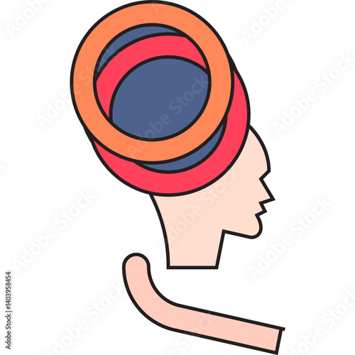 Anxiety Disorder icon single vector illustration