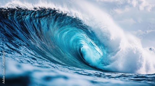 Powerful ocean wave (2)