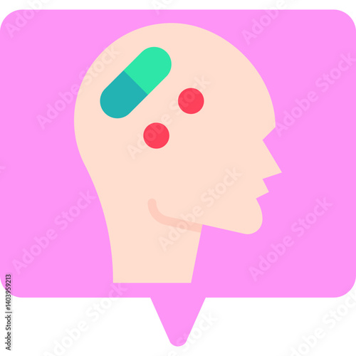 Drug Addiction icon single vector illustration