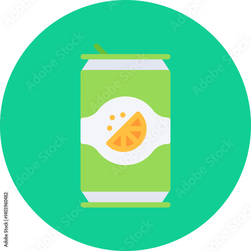 Soda icon single vector illustration
