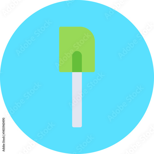 Spatula icon single vector illustration