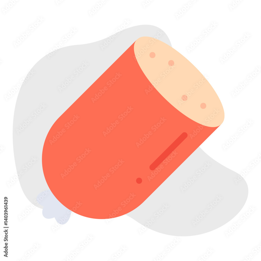 Sausage icon single vector illustration Sausage icon single vector illustration