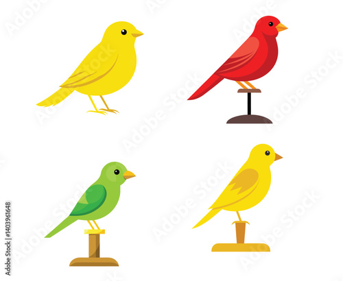 A set brits animal illustration vector art