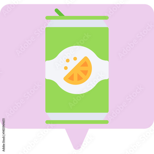 Soda icon single vector illustration