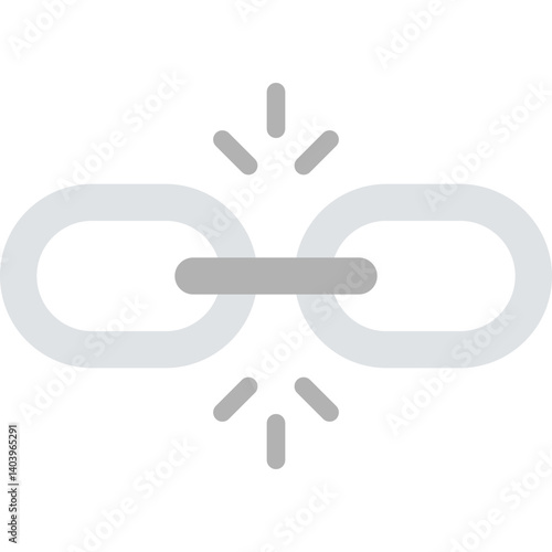 Link Building icon single vector illustration