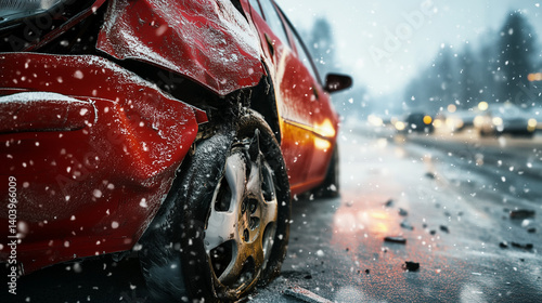 Damaged vehicles on the road highlighting the importance of liability protection in insurance law