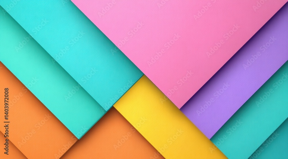 Colorful geometric paper background with overlapping layers. Colorful geometric paper background with overlapping layers.