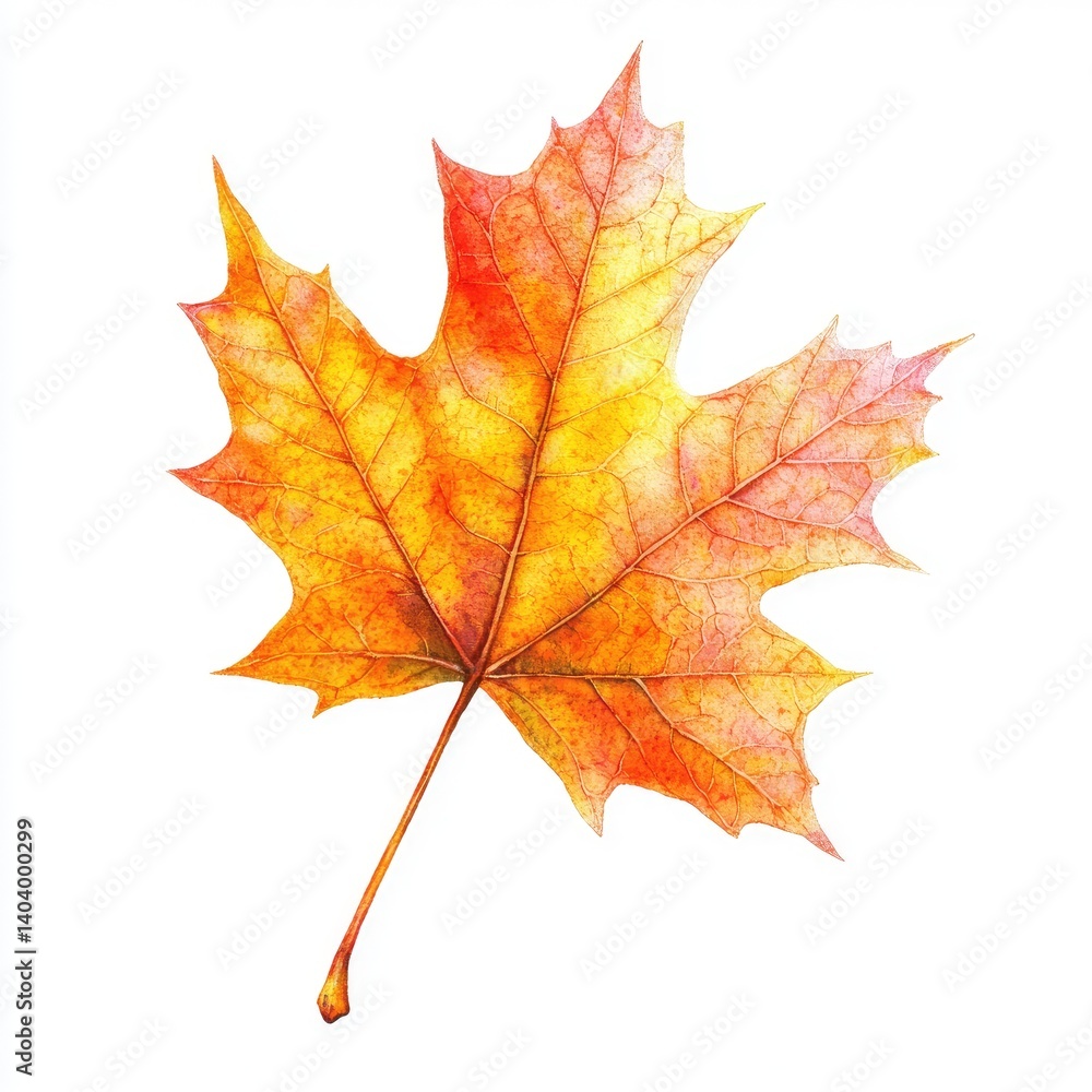 Vibrant autumn maple leaf (1) Vibrant autumn maple leaf (1)