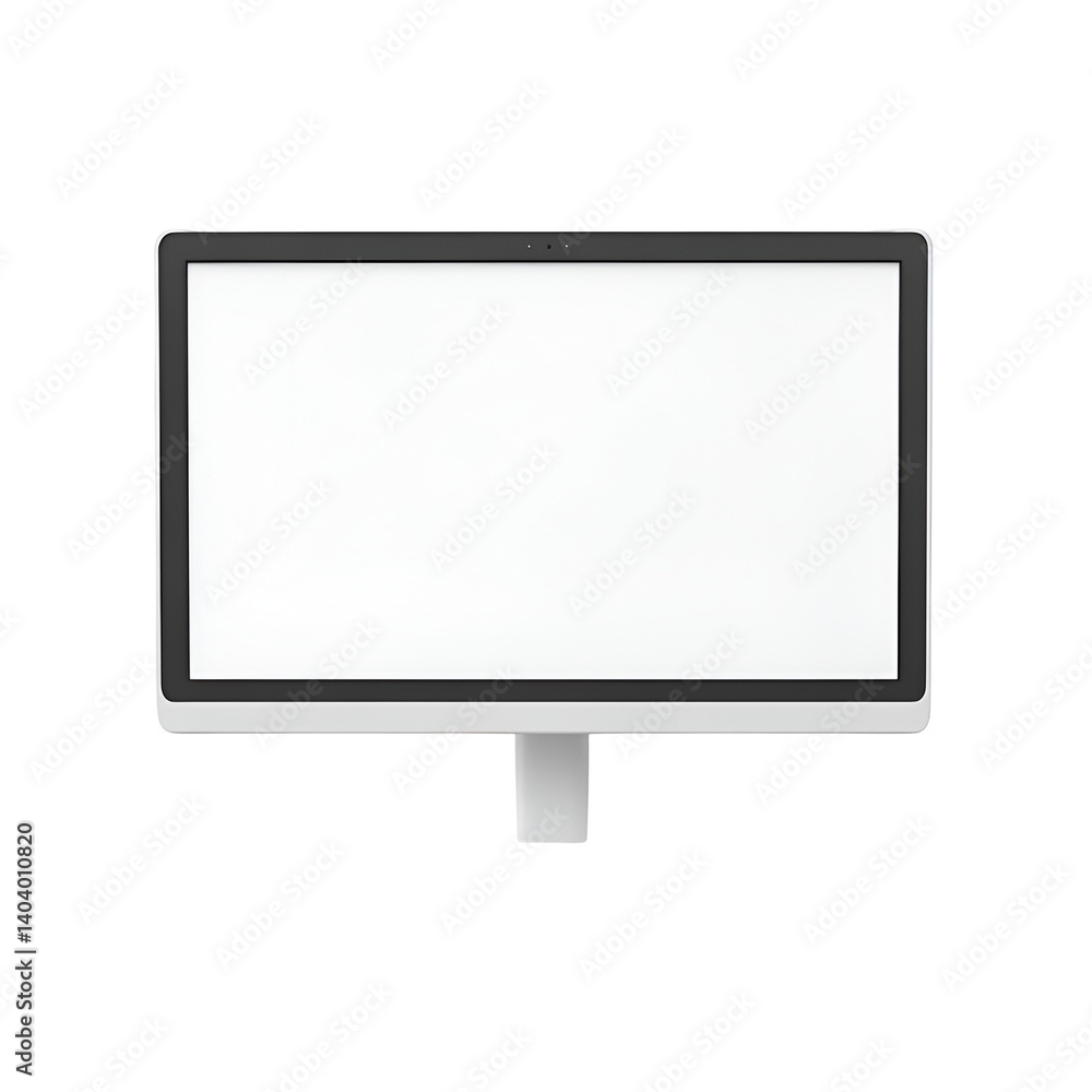 Minimalist Computer Monitor on a Transparent Background with No Visible Content Ideal for Displaying Information and Graphics Minimalist Computer Monitor on a Transparent Background with No Visible Content Ideal for Displaying Information and Graphics