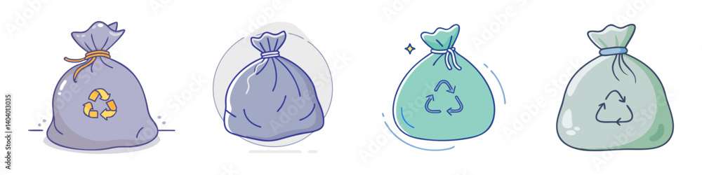 garbage bag icon, garbage bag vector illustration-simple illustration of garbage bag, perfect for garbage bag logos and icons garbage bag icon, garbage bag vector illustration-simple illustration of garbage bag, perfect for garbage bag logos and icons