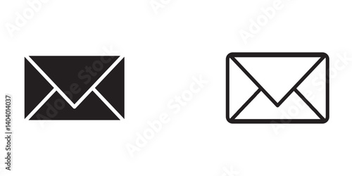 Mail icon. Mail envelop icon