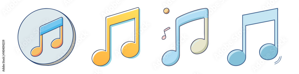 music note icon, music note vector illustration-simple illustration of music note, perfect for music note logos and icons music note icon, music note vector illustration-simple illustration of music note, perfect for music note logos and icons
