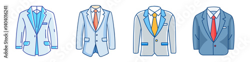 suit icon, suit vector illustration-simple illustration of suit, perfect for suit logos and icons