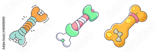 chew toy icon, chew toy vector illustration-simple illustration of chew toy, perfect for chew toy logos and icons
