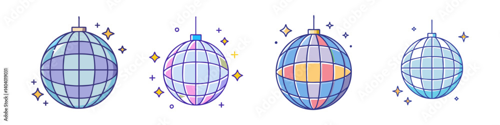 disco ball icon, disco ball vector illustration-simple illustration of disco ball, perfect for disco ball logos and icons disco ball icon, disco ball vector illustration-simple illustration of disco ball, perfect for disco ball logos and icons