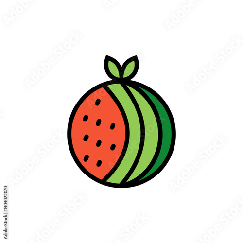 vector illustration of a strawberry