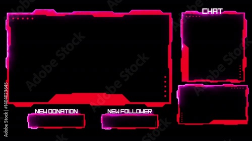 Red Streamer Overlay Setup