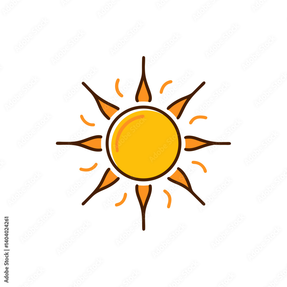 sun vector illustration sun vector illustration