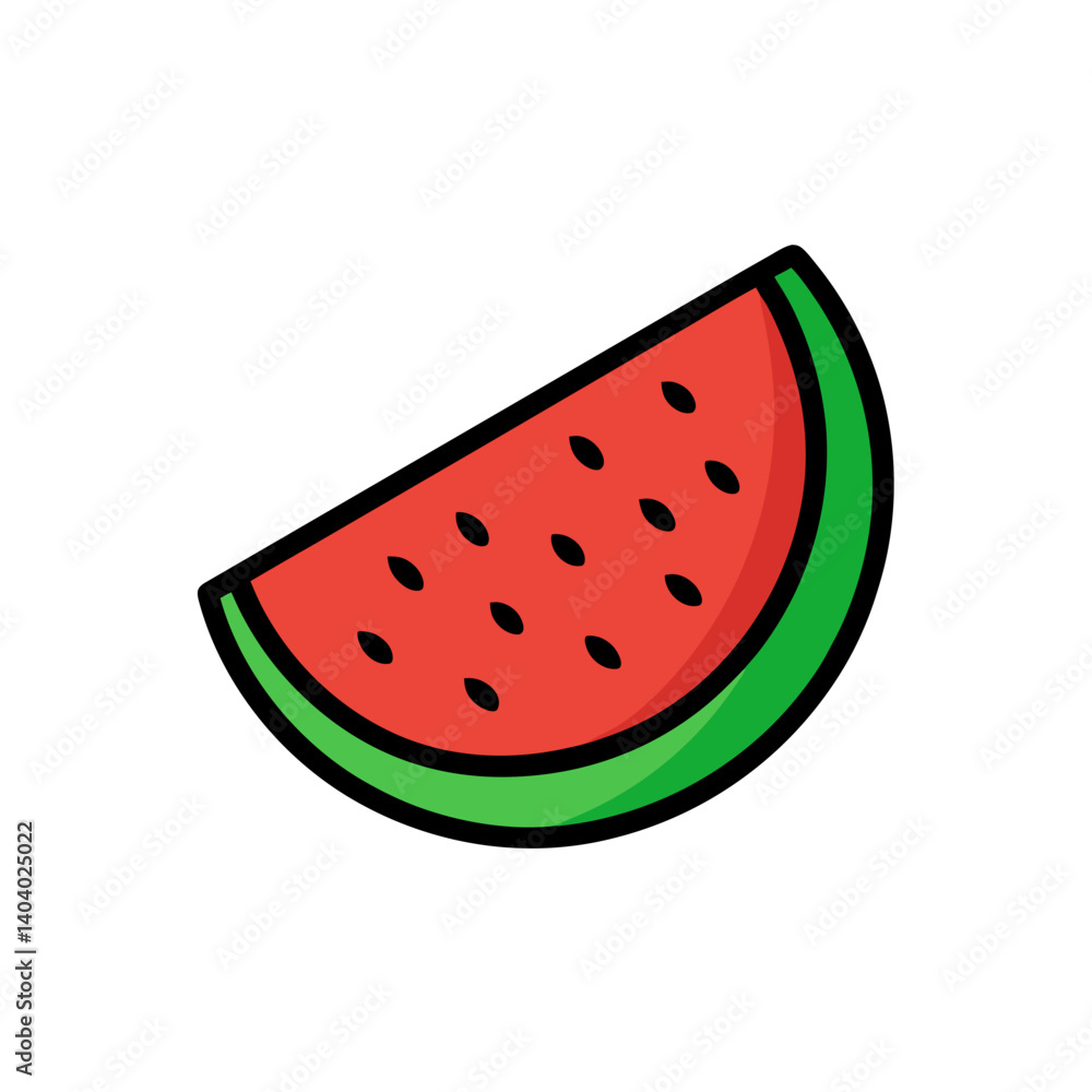 watermelon slice isolated on white watermelon slice isolated on white