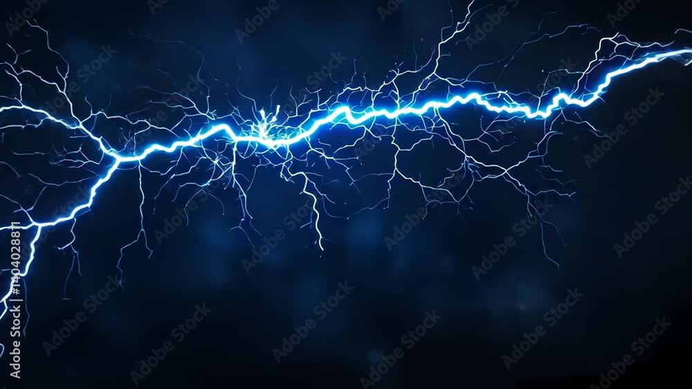 Electric Discharge, Mesmerizing Lightning Strike Visual Effects Animation Electric Discharge, Mesmerizing Lightning Strike Visual Effects Animation