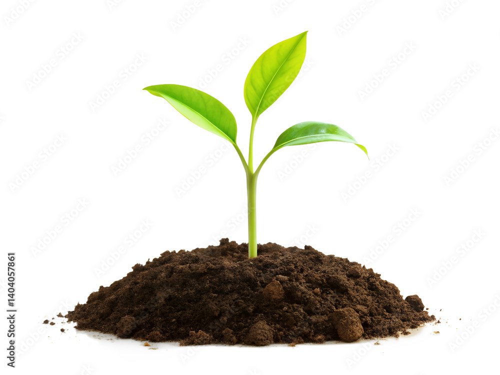 young plant sprout emerging from the soil young plant sprout emerging from the soil