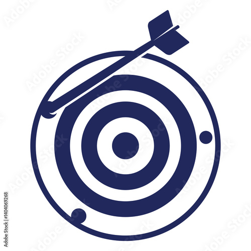 missed target icon on white