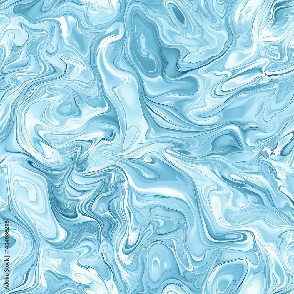 Seamless pattern of light blue water showcasing delicate ripples and swirls. Abstract background with detailed texture highlights natural beauty. High-resolution digital illustration. Seamless pattern of light blue water showcasing delicate ripples and swirls. Abstract background with detailed texture highlights natural beauty. High-resolution digital illustration.