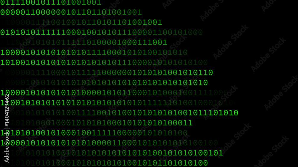 Falling numbers. Digital binary and programming code. Algorithm numbers and digitalization Falling numbers. Digital binary and programming code. Algorithm numbers and digitalization