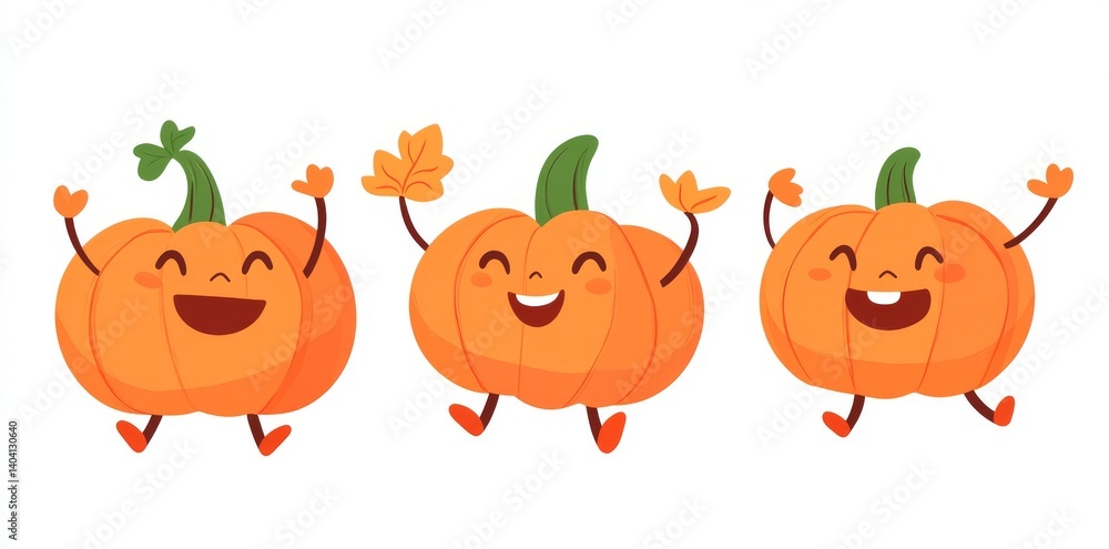 A funky, retro-style Halloween character, featuring a bright orange pumpkin with a cheerful face, presented in a trendy, vintage aesthetic reminiscent of the 1950s, 60s, and 70s A funky, retro-style Halloween character, featuring a bright orange pumpkin with a cheerful face, presented in a trendy, vintage aesthetic reminiscent of the 1950s, 60s, and 70s