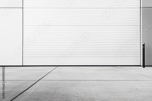 Modern, minimalist exterior