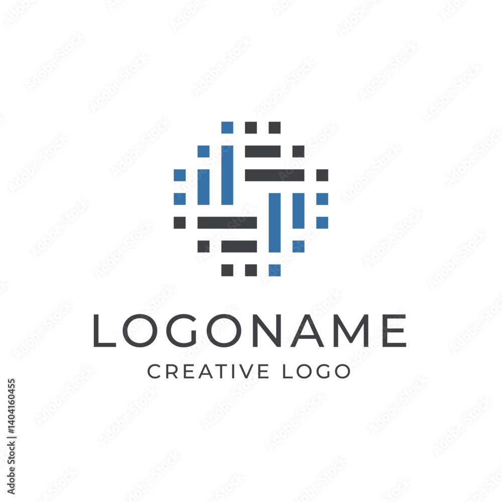 Pixel Circle Logo Modern Digital Vector Design for Tech and Innovation Branding Pixel Circle Logo Modern Digital Vector Design for Tech and Innovation Branding