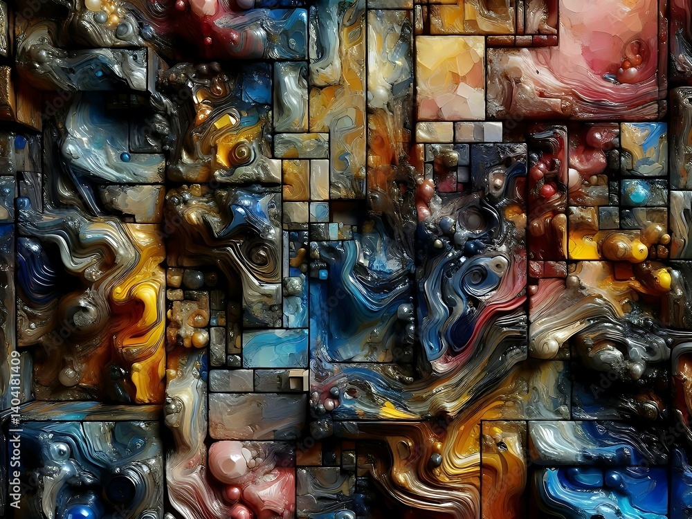 abstract fractal background abstract fractal background