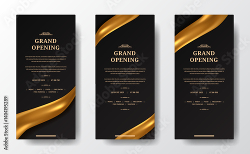 Gold Ribbon Social Story Pack for Grand Opening