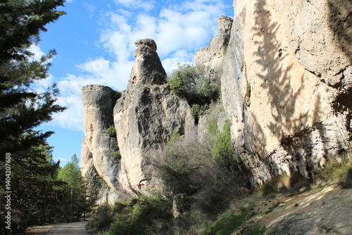 Obraz na płótnie Naturaleza en Cuenca w salonie
