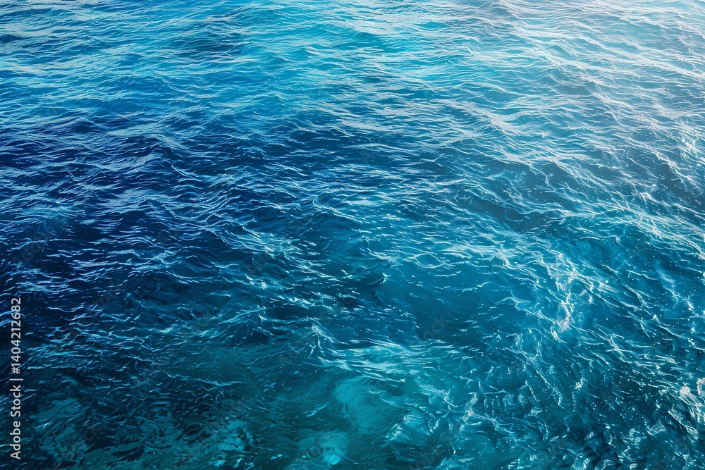 Obraz premium blue water surface