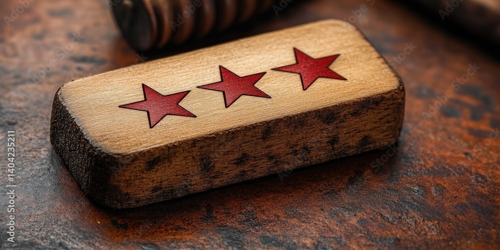 Five Star Quality Service Review Marketing Communication Concept Five Star Quality Service Review Marketing Communication Concept