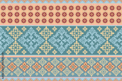 Hand drawn abstract ethnic  geometric pattern,background,mocha mousse textile,silk,great for textiles.banner,casecover Mobile phone.