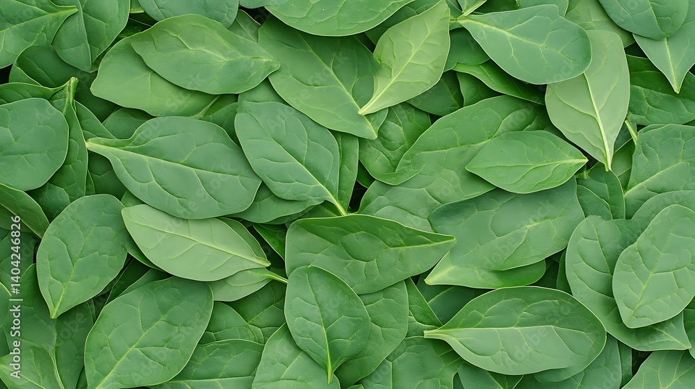 Fototapeta premium Green Leaf Background Texture Lush Vibrant Foliage