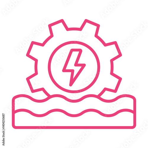 Hydro Power Icon