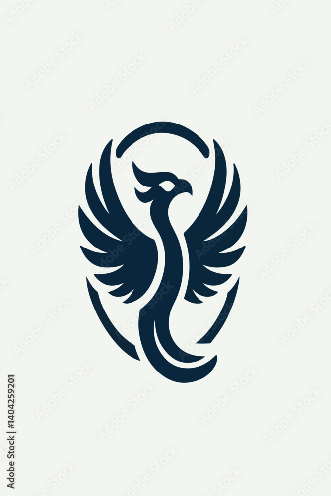 Fototapeta premium cool bird logo image vector