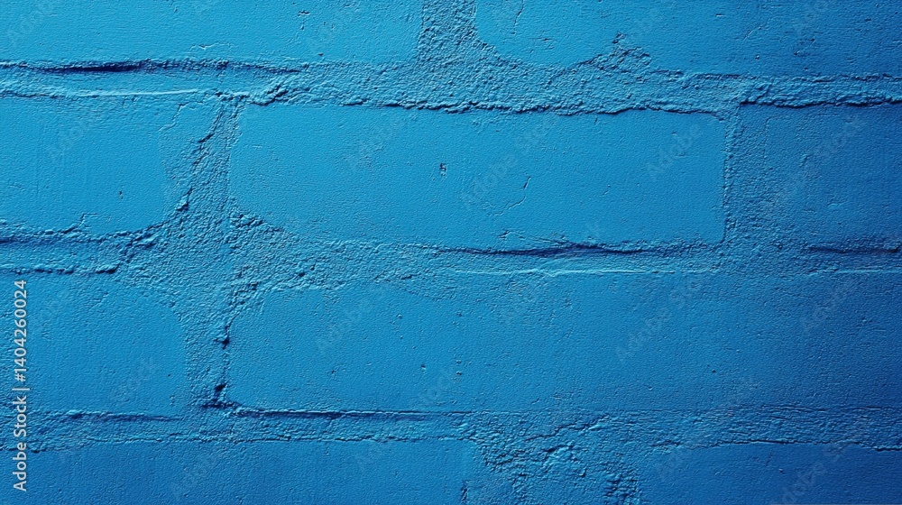Obraz premium Abstract Blue Textured Wall Background