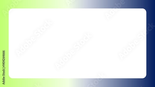 green frame for text