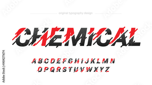 black and red italic speed isolated font for logos