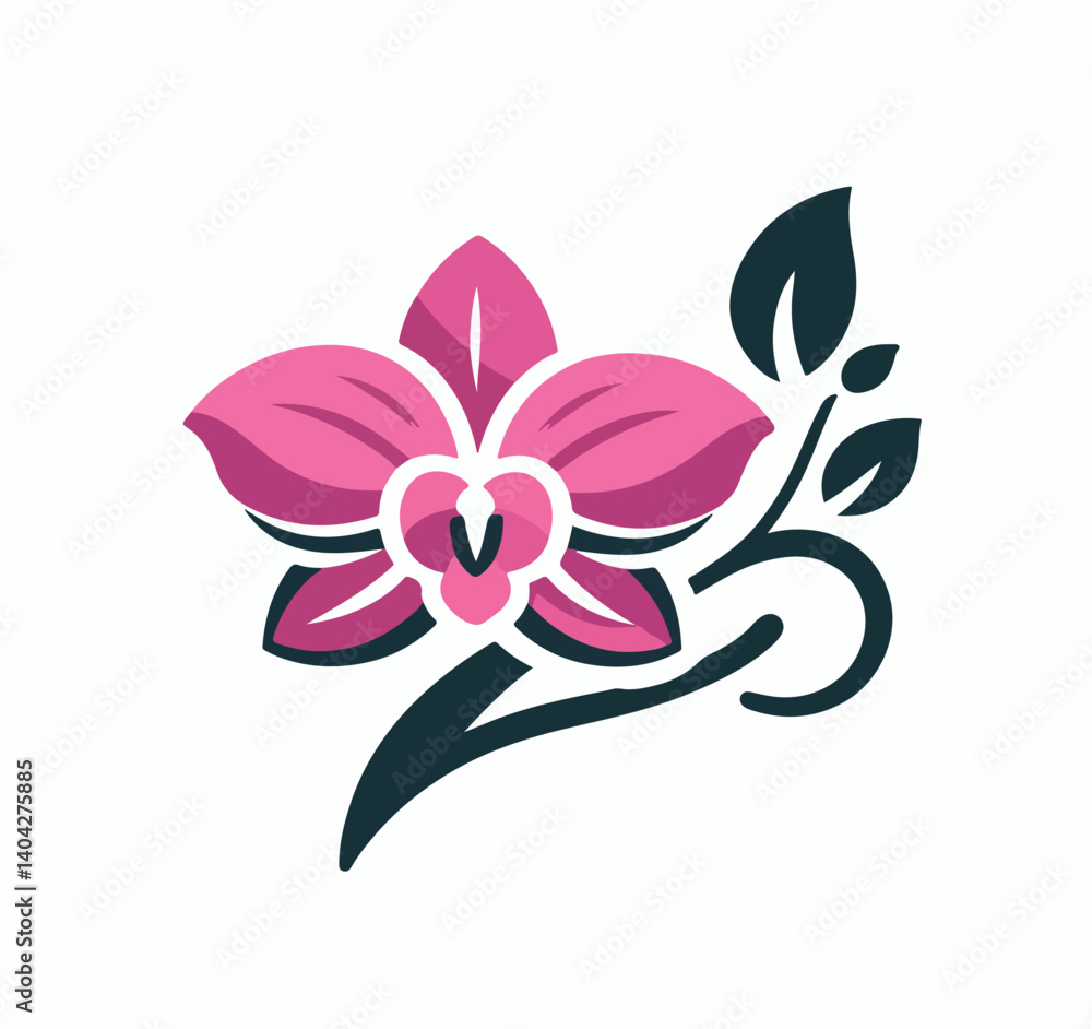 beautiful flower logo image vector beautiful flower logo image vector