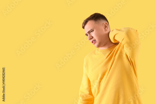 Young man suffering from ne...