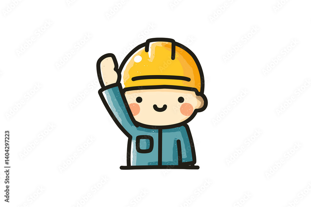 Smiling Construction Worker Character Doing a Fist Pump Illustration Set
Smiling Construction Worker Character Doing a Fist Pump Illustration Set